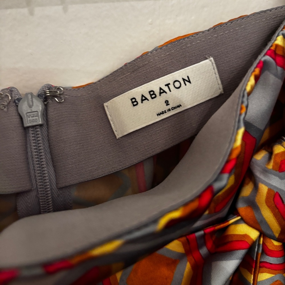 Babaton Multicolor Geometric Dress - Picture 6 of 9